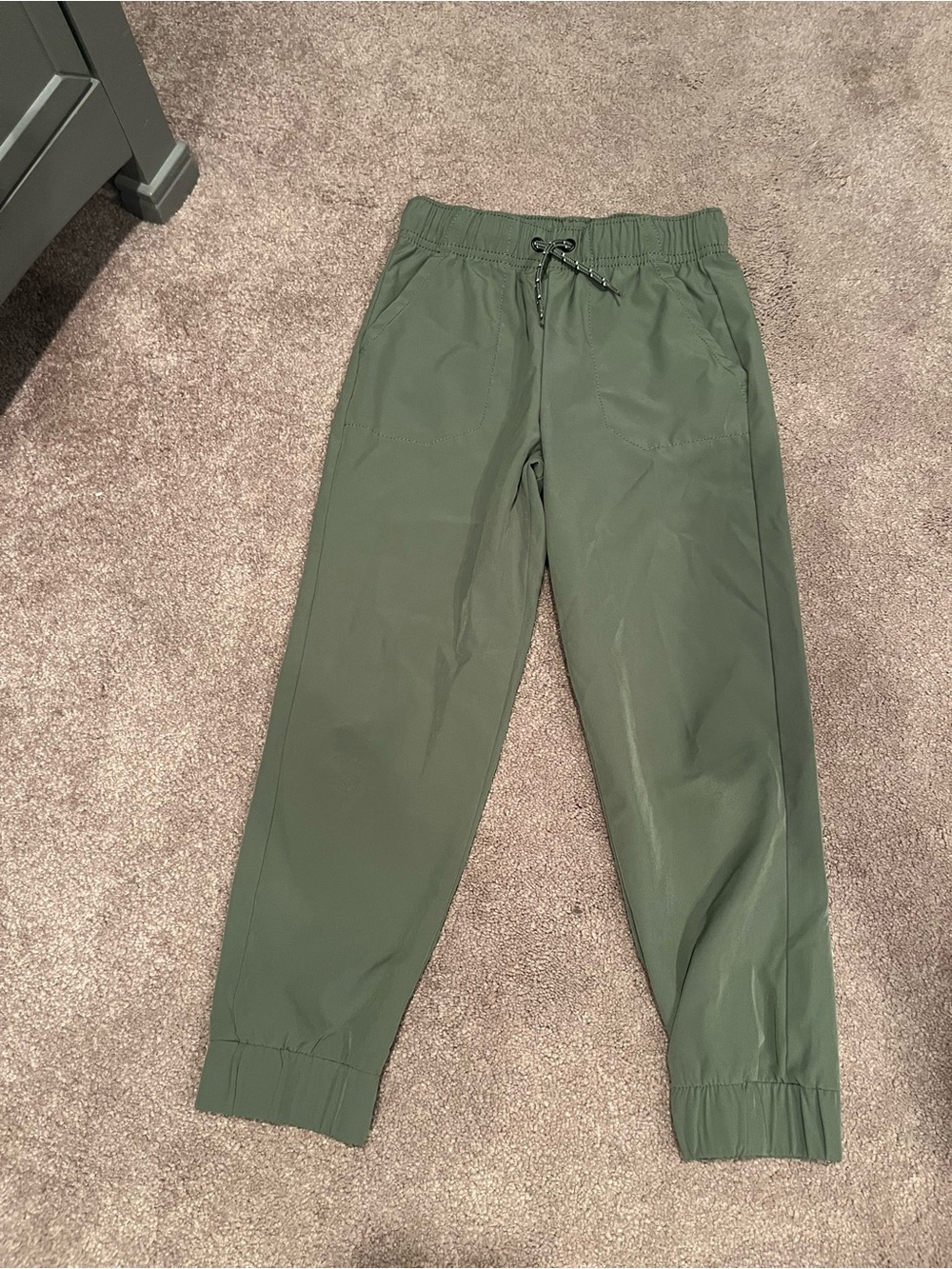 jumping beans Olive Green Jogger Pants with Drawstring
